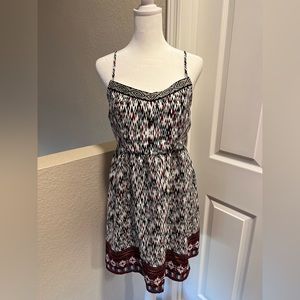 Three pink hearts Trixie, L, Junior girls, Red/black/white dress.